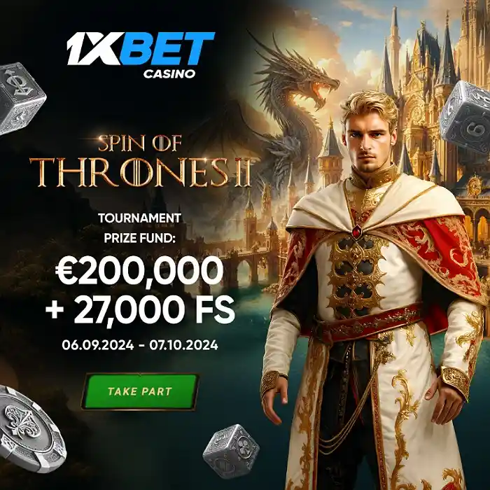 Win €50,000 in the Spin of Thrones 2 tournament!