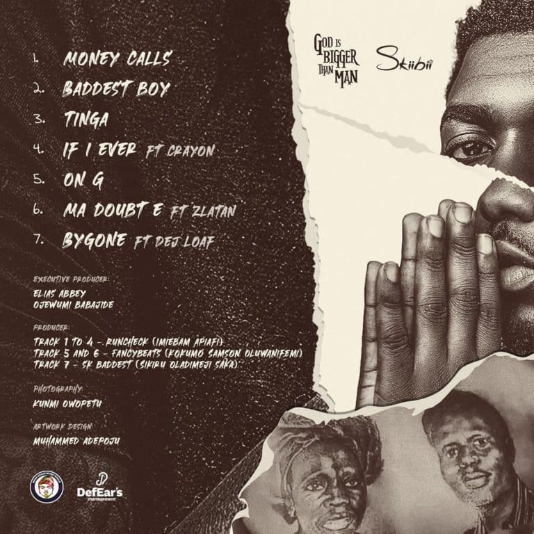 DOWNLOAD ALBUM: Skiibii – “God is Bigger Than Man” (Full EP)