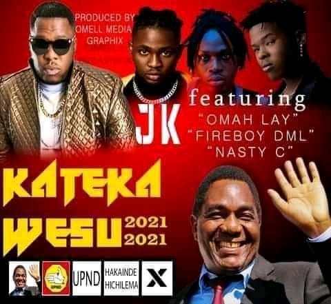 DOWNLOAD: JK Ft Omah Lay x Fireboy DML x Hamoba – “Aleisa Kateka Wesu (HH)” Mp3