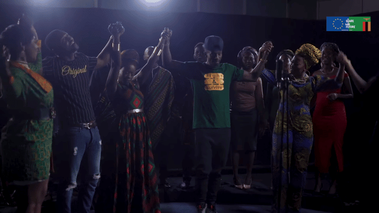 DOWNLOAD VIDEO: Wezi x Esther Chungu x Pompi x B Flow x Cleo Ice Queen x Chef 187 – “Champions” Mp4