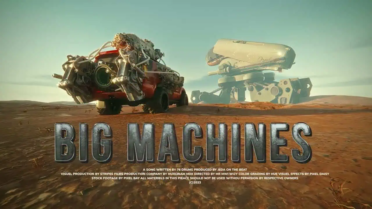 DOWNLOAD VIDEO: 76 Drums – “Big Machines” Mp4